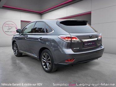 Lexus rx 450h 3.5 v6 299 ch awd f sport e-cvt - toit ouvrant occasion simplicicar lagny  simplicicar simplicibike france