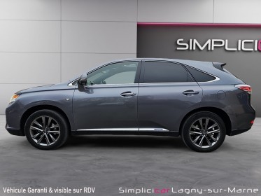 Lexus rx 450h 3.5 v6 299 ch awd f sport e-cvt - toit ouvrant occasion simplicicar lagny  simplicicar simplicibike france
