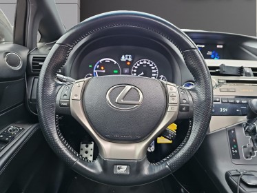 Lexus rx 450h 3.5 v6 299 ch awd f sport e-cvt - toit ouvrant occasion simplicicar lagny  simplicicar simplicibike france