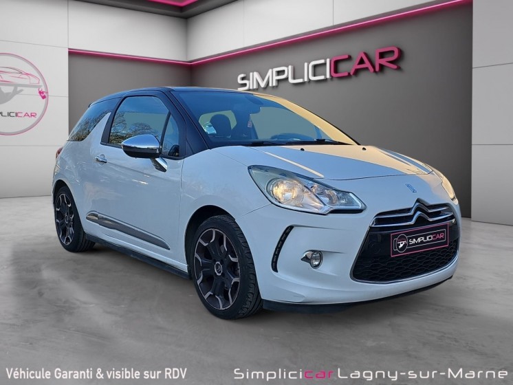 Citroen ds3 1.6 thp 155 ch sport chic occasion simplicicar lagny simplicicar simplicibike france Citroen ds3 1.6 thp 155 ch sport chic occasion simplicicar lagny simplicicar simplicibike france