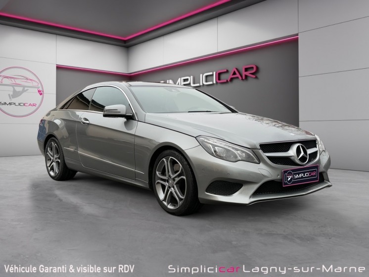 Mercedes classe e coupe 400 3.0 v6 333 ch sportline a - entretien mercedes toit ouvrant garantie 12 mois occasion simplicicar... Mercedes classe e coupe 400 3.0 v6 333 ch sportline a - entretien mercedes toit ouvrant garantie 12 mois occasion simplicicar...