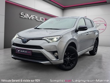 Toyota rav4 hybride 2018 197ch 2wd black edition occasion simplicicar lagny  simplicicar simplicibike france