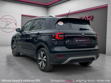Volkswagen t-cross 1.0 tsi 110 start/stop dsg7 carat occasion simplicicar lagny  simplicicar simplicibike france