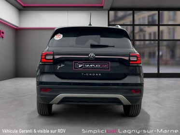 Volkswagen t-cross 1.0 tsi 110 start/stop dsg7 carat occasion simplicicar lagny  simplicicar simplicibike france