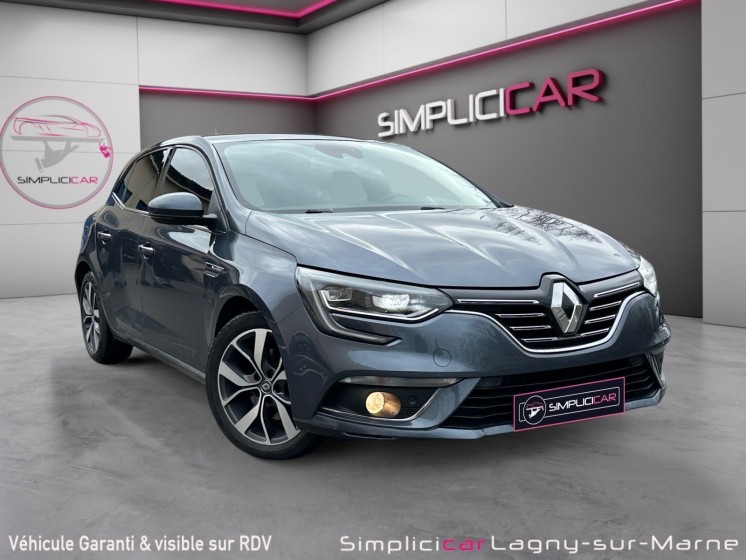 Renault megane iv berline 1.6 dci 130 energy intens occasion simplicicar lagny  simplicicar simplicibike france