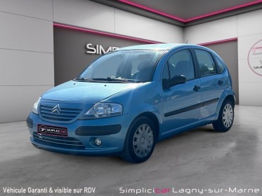 Citroen c3 1.4i 75 ch pack clim a - boite automatique occasion simplicicar lagny  simplicicar simplicibike france