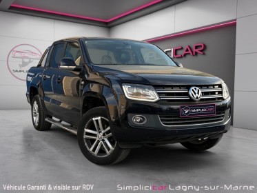 Volkswagen amarok double cabine 2.0 tdi 180 fap 4motion permanent highline a occasion simplicicar lagny  simplicicar...