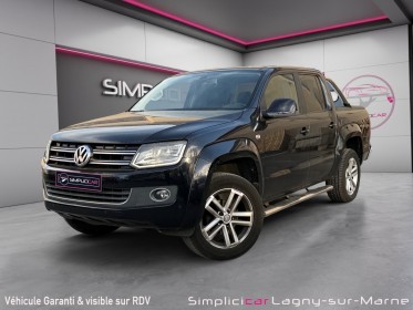Volkswagen amarok double cabine 2.0 tdi 180 fap 4motion permanent highline a occasion simplicicar lagny  simplicicar...