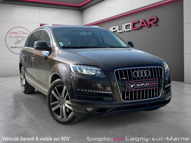 Audi q7 3.0 v6 tdi 240 dpf quattro avus tiptronic a 7 pl occasion simplicicar lagny simplicicar simplicibike france Audi q7 3.0 v6 tdi 240 dpf quattro avus tiptronic a 7 pl occasion simplicicar lagny simplicicar simplicibike france