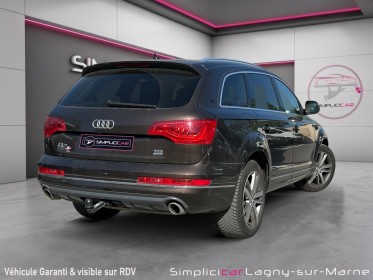Audi q7 3.0 v6 tdi 240 dpf quattro avus tiptronic a 7 pl occasion simplicicar lagny  simplicicar simplicibike france
