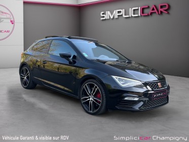 Seat leon sc 2.0 tsi 300 dsg6 cupra / stage 1 / toit ouvrant / camera occasion champigny-sur-marne (94) simplicicar...