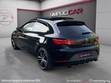 Seat leon sc 2.0 tsi 300 dsg6 cupra / stage 1 / toit ouvrant / camera occasion champigny-sur-marne (94) simplicicar...