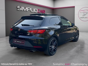 Seat leon sc 2.0 tsi 300 dsg6 cupra / stage 1 / toit ouvrant / camera occasion champigny-sur-marne (94) simplicicar...