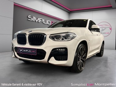 Bmw x4 g02 265ch xdrive m sport 30d bva8 camera 360 carplay occasion montpellier (34) simplicicar simplicibike france