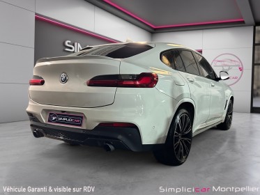 Bmw x4 g02 265ch xdrive m sport 30d bva8 camera 360 carplay occasion montpellier (34) simplicicar simplicibike france