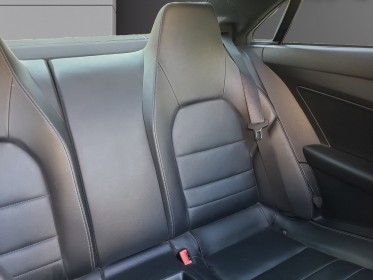 Mercedes classe e coupe 220 cdi blueefficiency a occasion paris 17ème (75)(porte maillot) simplicicar simplicibike france