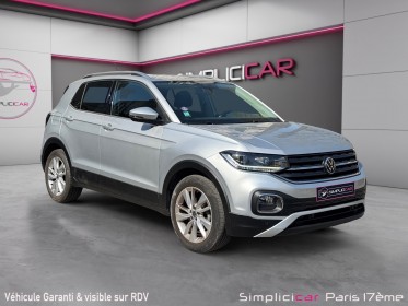 Volkswagen t-cross 1.0 tsi 110 start/stop dsg7 carat / entretien volkswagen / garantie 12 mois / camera de recul / carplay...