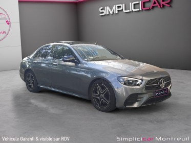 Mercedes classe e 220 d 9g-tronic amg line occasion montreuil (porte de vincennes)(75) simplicicar simplicibike france