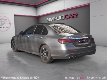 Mercedes classe e 220 d 9g-tronic amg line occasion montreuil (porte de vincennes)(75) simplicicar simplicibike france