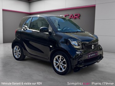 Smart fortwo coupe 1.0 71 ch ss ba6 passion/regulateur de vitesse/entretient smart occasion paris 17ème (75)(porte maillot)...