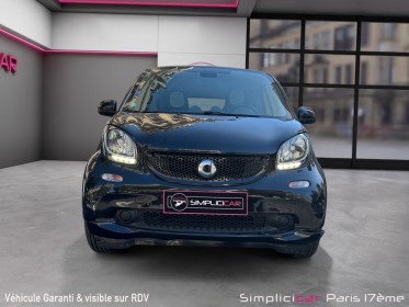 Smart fortwo coupe 1.0 71 ch ss ba6 passion/regulateur de vitesse/entretient smart occasion paris 17ème (75)(porte maillot)...