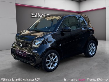Smart fortwo coupe 1.0 71 ch ss ba6 passion/regulateur de vitesse/entretient smart occasion paris 17ème (75)(porte maillot)...