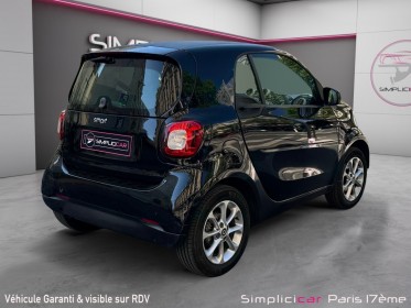 Smart fortwo coupe 1.0 71 ch ss ba6 passion/regulateur de vitesse/entretient smart occasion paris 17ème (75)(porte maillot)...