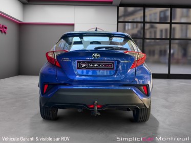 Toyota c-hr hybride 122h dynamic, caméra de reculs, gps, entretien full toyota occasion montreuil (porte de vincennes)(75)...