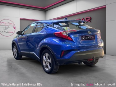 Toyota c-hr hybride 122h dynamic, caméra de reculs, gps, entretien full toyota occasion montreuil (porte de vincennes)(75)...