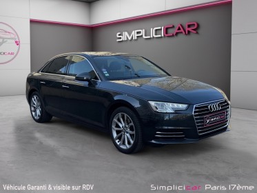 Audi a4 a4 1.4 tfsi 150 s tronic 7 design luxe - garantie 12 mois - virtual cockpit - keyless - apple carplay occasion paris...