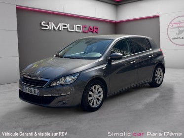 Peugeot 308 1.2 puretech 110ch ss bvm5 style/ courroie change/camÉra de recul / volant cuir occasion paris 17ème (75)(porte...