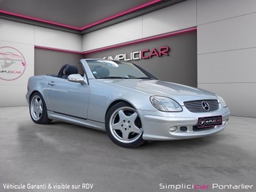 Mercedes slk 170 320 3.2i-18v v6 occasion simplicicar pontarlier simplicicar simplicibike france
