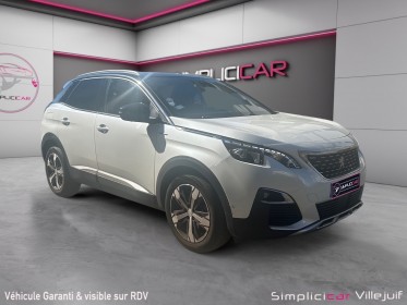 Peugeot 3008 puretech 130ch ss eat8 gt line, garantie 12 mois, occasion simplicicar villejuif  simplicicar simplicibike france