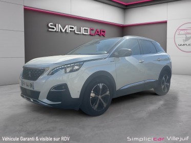 Peugeot 3008 puretech 130ch ss eat8 gt line, garantie 12 mois, occasion simplicicar villejuif  simplicicar simplicibike france