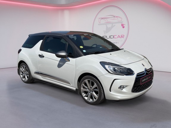 Citroen ds3 bluehdi 120 sport chic occasion simplicicar orgeval  simplicicar simplicibike france