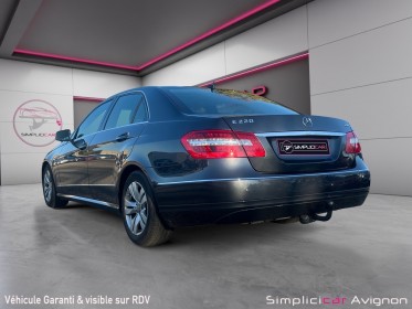 Mercedes classe e 220 cdi  170ch avantgarde vidange  boite moteur ok cuir xenon attelage occasion avignon (84) simplicicar...