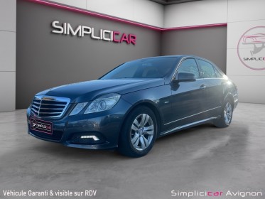 Mercedes classe e 220 cdi  170ch avantgarde vidange  boite moteur ok cuir xenon attelage occasion avignon (84) simplicicar...