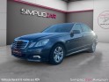 Mercedes classe e 220 cdi  170ch avantgarde vidange  boite moteur ok cuir xenon attelage occasion avignon (84) simplicicar...