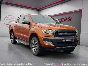Ford ranger double cabine 3.2 tdci 200 4x4 bva6 wildtrak  attelage  1ere main occasion simplicicar velay simplicicar...