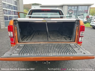 Ford ranger double cabine 3.2 tdci 200 4x4 bva6 wildtrak  attelage  1ere main occasion simplicicar velay simplicicar...