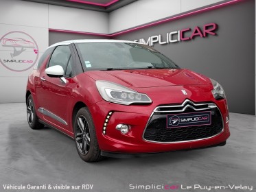 Citroen ds3 1.2 110 ss so irrésistible occasion simplicicar velay simplicicar simplicibike france