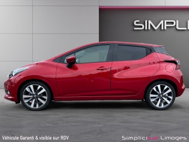 Nissan micra 2017 ig-t 90 tekna occasion simplicicar limoges  simplicicar simplicibike france