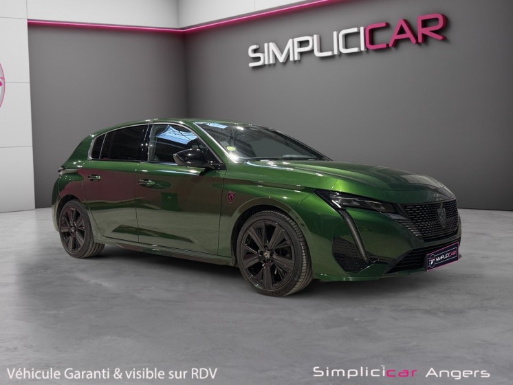 Peugeot 308 bluehdi 130ch ss eat8 gt sièges cuir/chauffants/massants garantie 12 mois occasion simplicicar angers...