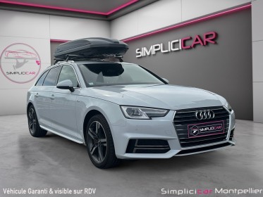 Audi a4 avant 2.0 tdi ultra 190 s tronic 7 s line siege electrique hayon electrique coffre de toit garantie 12 mois occasion...