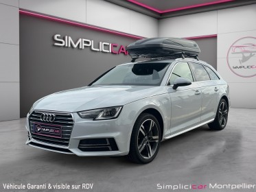 Audi a4 avant 2.0 tdi ultra 190 s tronic 7 s line siege electrique hayon electrique coffre de toit garantie 12 mois occasion...