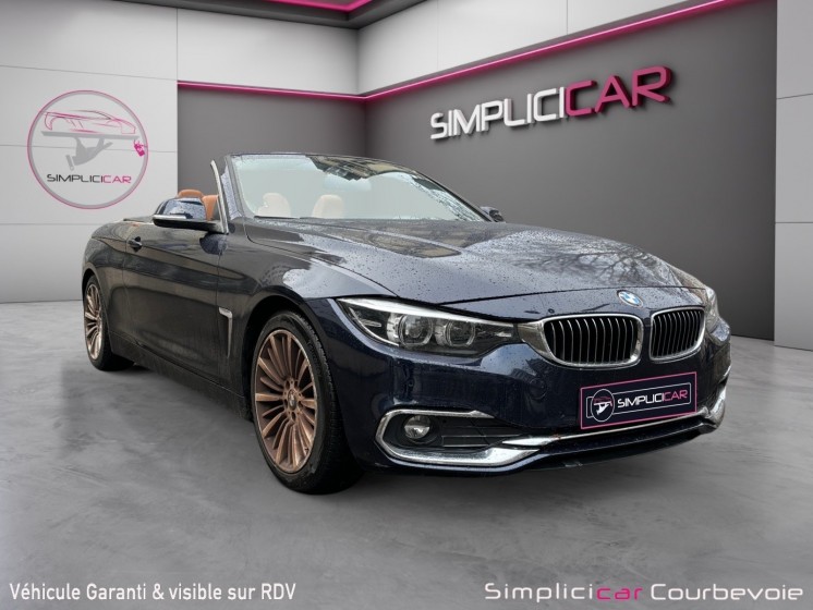 Bmw serie 4 cabriolet f33 lci 420d 190 ch luxury occasion paris 17ème (75)(porte maillot) simplicicar simplicibike france Bmw serie 4 cabriolet f33 lci 420d 190 ch luxury occasion paris 17ème (75)(porte maillot) simplicicar simplicibike france