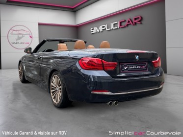 Bmw serie 4 cabriolet f33 lci 420d 190 ch luxury occasion paris 17ème (75)(porte maillot) simplicicar simplicibike france