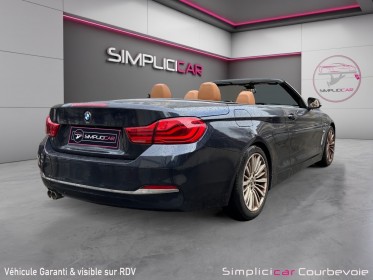Bmw serie 4 cabriolet f33 lci 420d 190 ch luxury occasion paris 17ème (75)(porte maillot) simplicicar simplicibike france