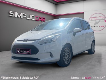 Ford b-max 1.0 ecoboost 120 ss titanium, caméra de recul, toit panoramique, courroie changer, garantie 12 mois occasion...