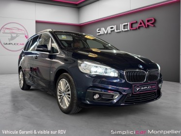 Bmw serie 2 gran tourer f46 218d 150ch luxury garantie 12 mois occasion montpellier (34) simplicicar simplicibike france
